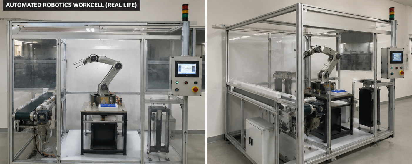 Automated Robotics Workcell